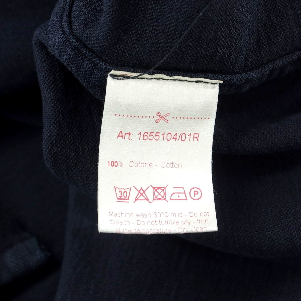 [Used] Altea Ice Cotton Short Sleeve Polo Shirt Navy [M] [Condition Rank B] ​​[Men&