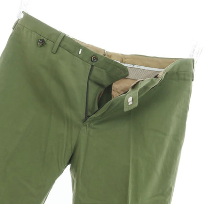 [Used] PT TORINO Cotton Silk Casual Slacks Pants Light Olive Green [Size 50] [GRN] [S/S] [Condition Rank B] ​​[Men&