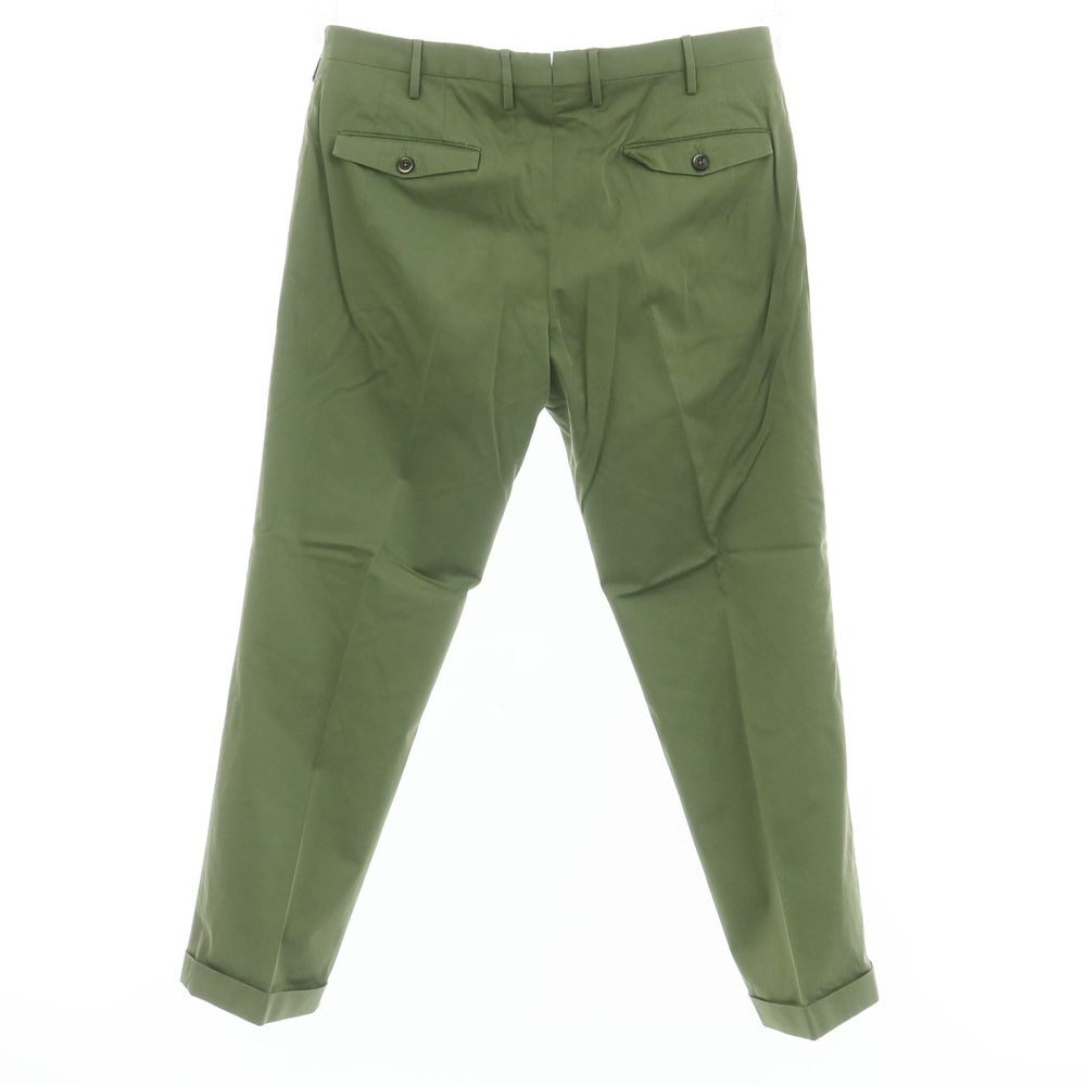 [Used] PT TORINO Cotton Silk Casual Slacks Pants Light Olive Green [Size 50] [GRN] [S/S] [Condition Rank B] ​​[Men&