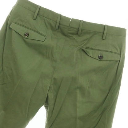 [Used] PT TORINO Cotton Silk Casual Slacks Pants Light Olive Green [Size 50] [GRN] [S/S] [Condition Rank B] ​​[Men&