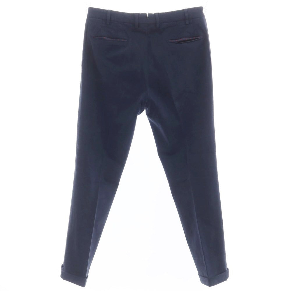 [Used] PT01 VAKKO Custom Cotton Casual Slacks Pants Navy [Size 48] [NVY] [S/S] [Condition Rank C] [Men&