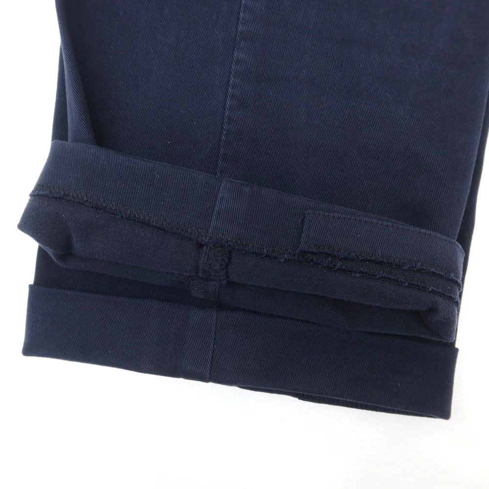 [Used] PT01 VAKKO Custom Cotton Casual Slacks Pants Navy [Size 48] [NVY] [S/S] [Condition Rank C] [Men&