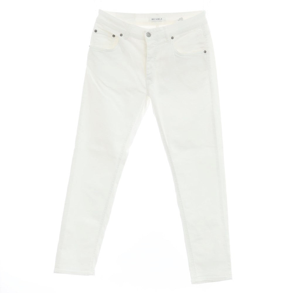 [Used] Be Able Stretch Denim Pants Jeans White [32] [Condition Rank B] ​​[Men&