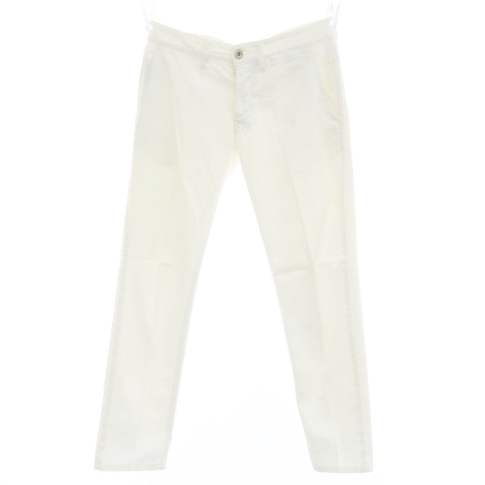 [Used] SIVIGLIA Stretch Cotton Casual Slacks Pants White [32] [Condition Rank C] [Men&