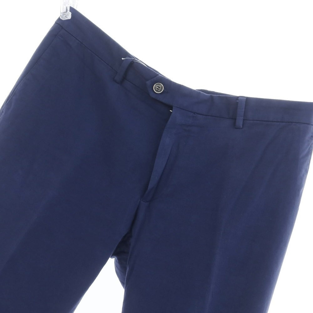 [Used] TRAIANO stretch cotton casual slacks pants, light navy [48] [Condition: C] [Men&