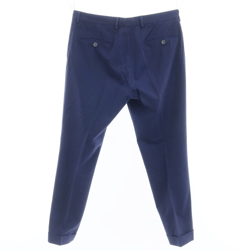 [Used] TRAIANO stretch cotton casual slacks pants, light navy [48] [Condition: C] [Men&