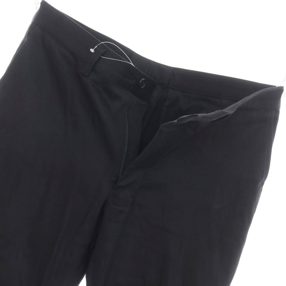 [Used] EZ BY ZEGNA Stretch Cotton Casual Slacks Pants Black [L] [Condition Rank B] ​​[Men&