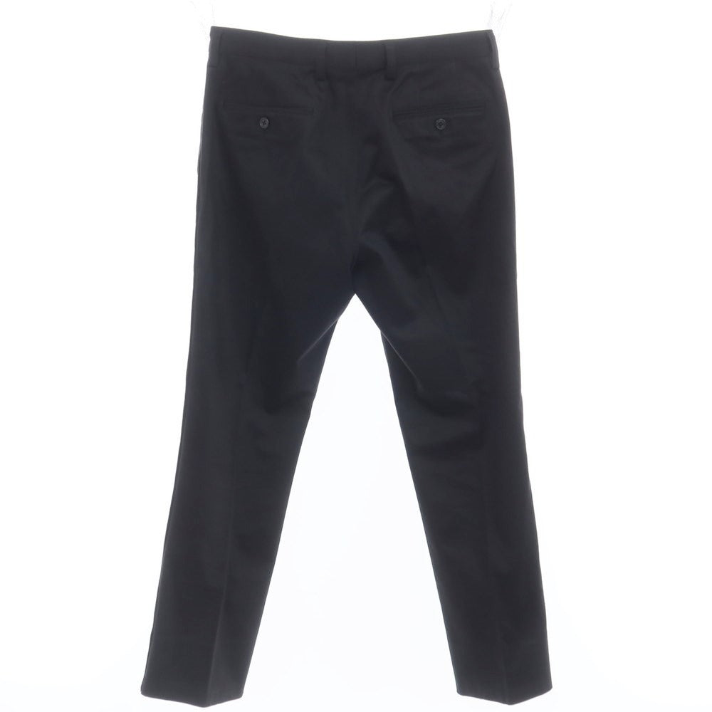 [Used] EZ BY ZEGNA Stretch Cotton Casual Slacks Pants Black [L] [Condition Rank B] ​​[Men&