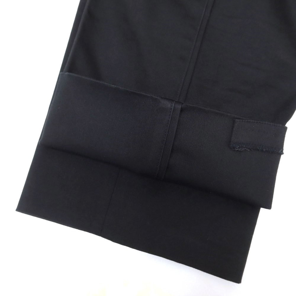 [Used] EZ BY ZEGNA Stretch Cotton Casual Slacks Pants Black [L] [Condition Rank B] ​​[Men&