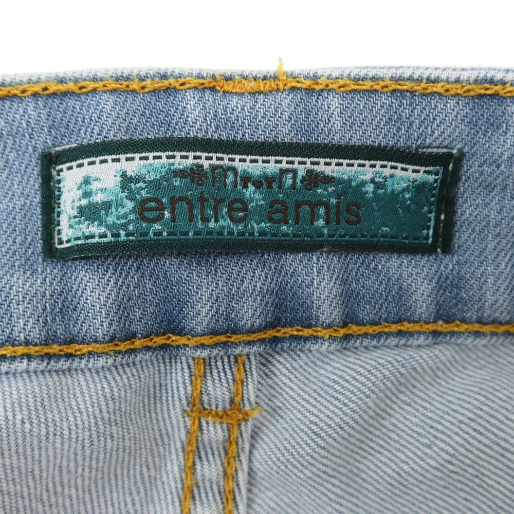 [Used] ENTRE AMIS stretch denim pants, jeans, light blue [32] [Condition rank C] [Men&