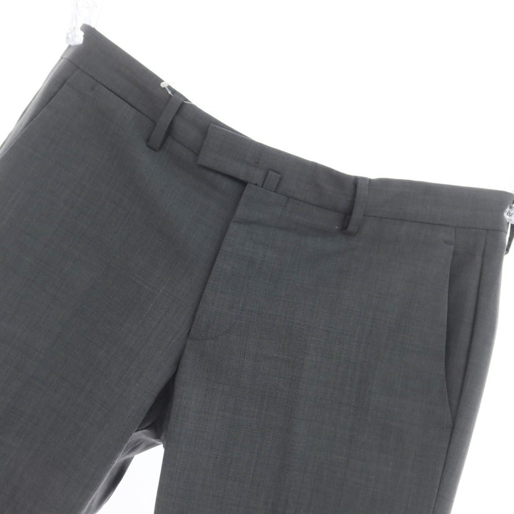 [Used] BRIGLIA 1949 Stretch Wool Polyester Dress Slacks Pants Gray [33/47] [Condition Rank C] [Men&