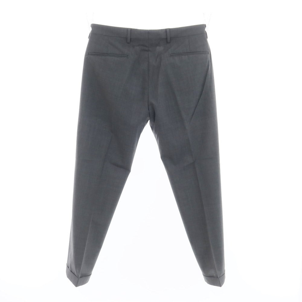 [Used] BRIGLIA 1949 Stretch Wool Polyester Dress Slacks Pants Gray [33/47] [Condition Rank C] [Men&