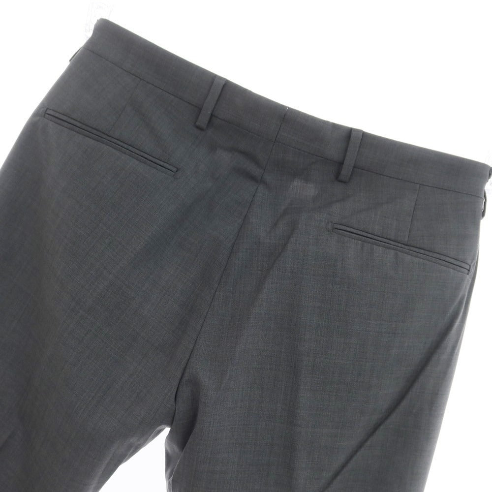 [Used] BRIGLIA 1949 Stretch Wool Polyester Dress Slacks Pants Gray [33/47] [Condition Rank C] [Men&