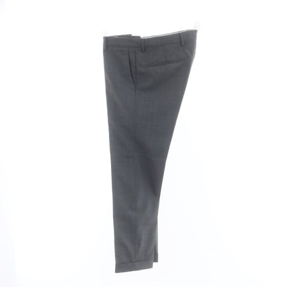 [Used] BRIGLIA 1949 Stretch Wool Polyester Dress Slacks Pants Gray [33/47] [Condition Rank C] [Men&