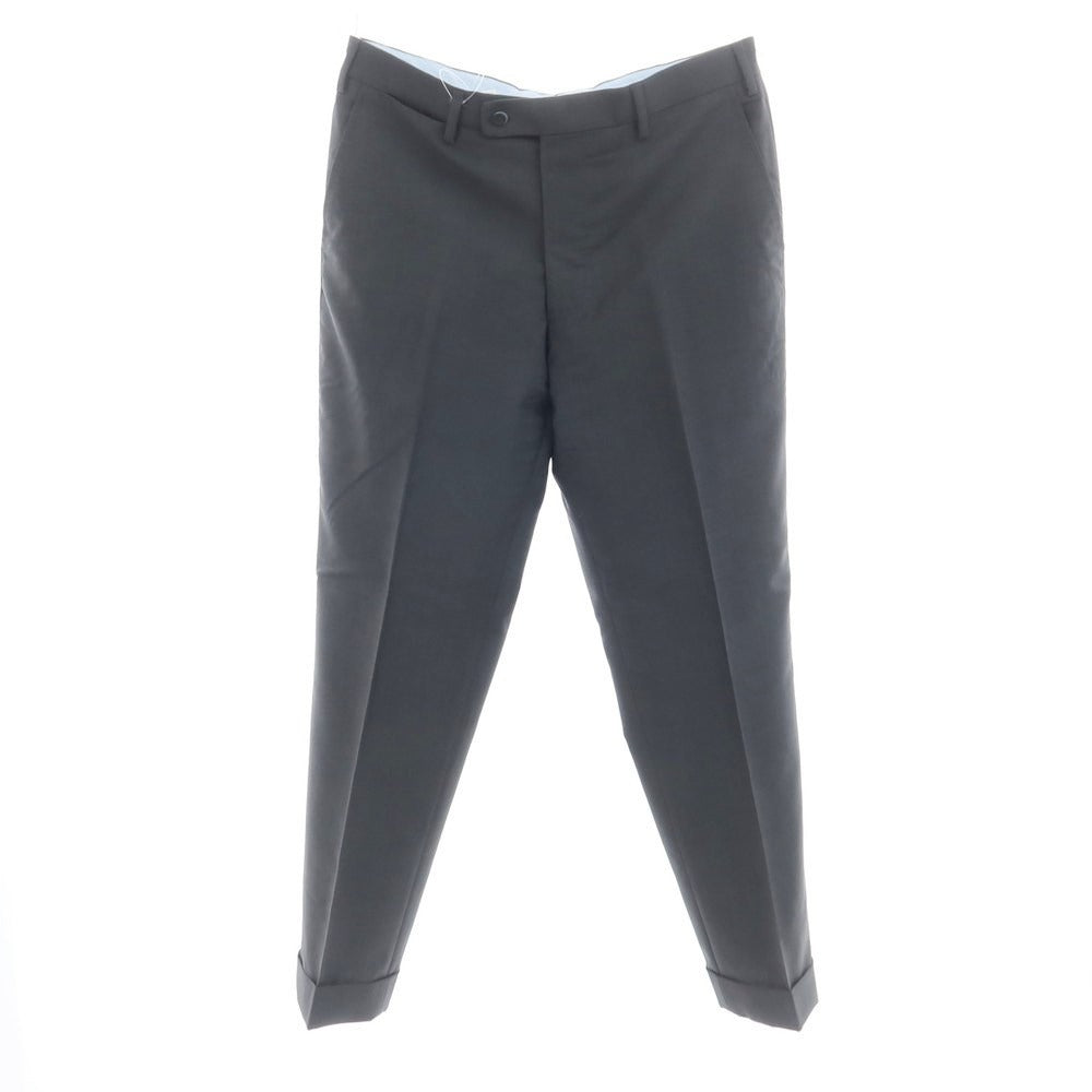 [Used] VIGANO wool mohair dress slacks pants, dark grey [48] [Condition: C] [Men&