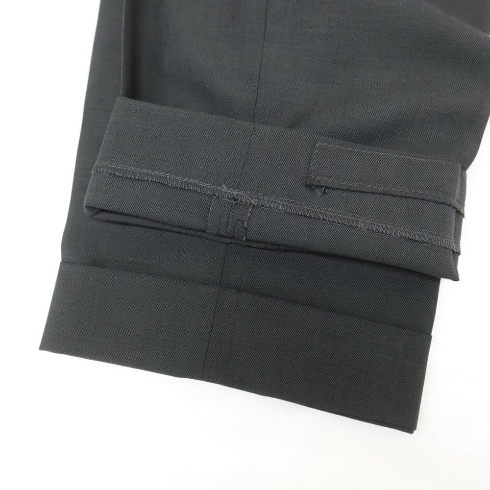 [Used] VIGANO wool mohair dress slacks pants, dark grey [48] [Condition: C] [Men&