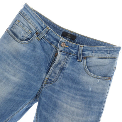 【中古】ジャンセン JEANSENG クラッシュ ストレッチ デニムパンツ ジーンズ  ブルー【 32/46 】【 状態ランクC 】【 メンズ 】