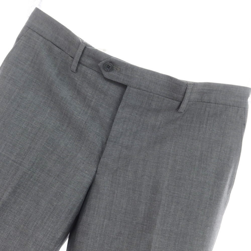 [Used] LARDINI wool dress slacks, medium grey [48] [Condition: B] [Men&