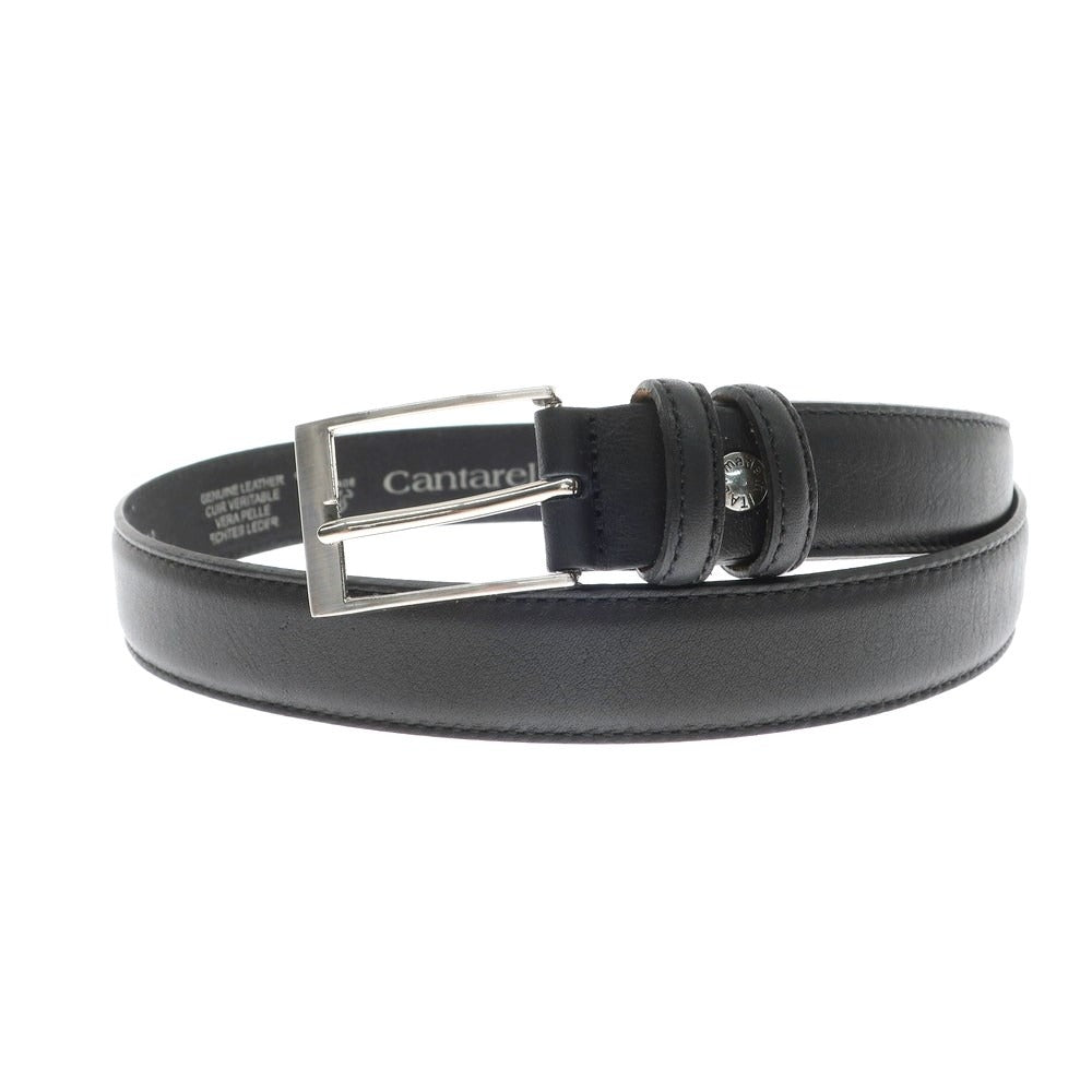 [Used] Cantarelli Leather Belt Black [95] [Condition Rank A] [Men&