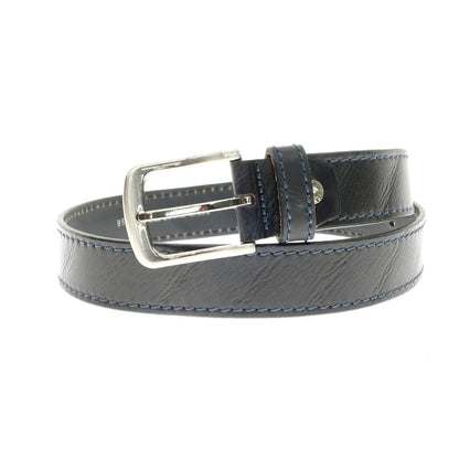 [Used] Cantarelli Leather Belt, Dark Navy [95] [Condition Rank B] ​​[Men&