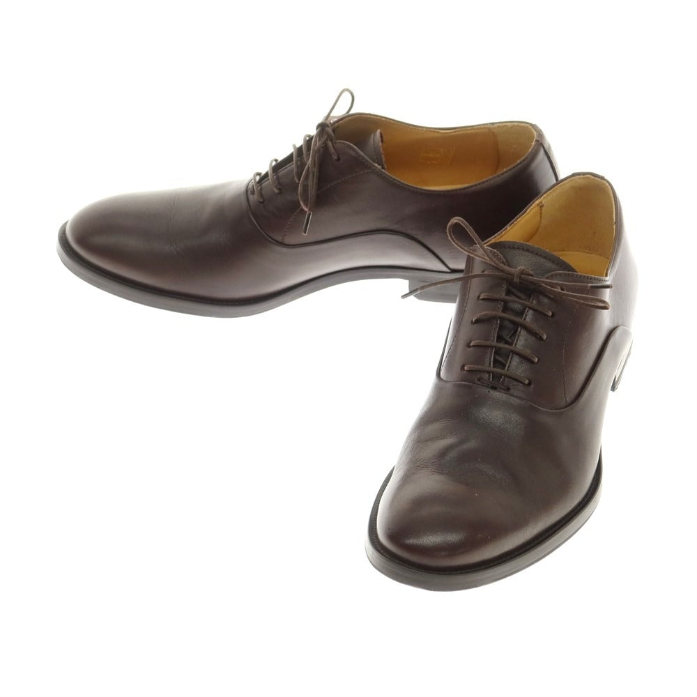 [Used] SUTOR MANTELLASSI Leather Plain Toe Dress Shoes Dark Brown [6] [Condition Rank B] ​​[Men&