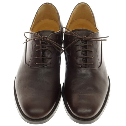 [Used] SUTOR MANTELLASSI Leather Plain Toe Dress Shoes Dark Brown [6] [Condition Rank B] ​​[Men&