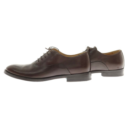 [Used] SUTOR MANTELLASSI Leather Plain Toe Dress Shoes Dark Brown [6] [Condition Rank B] ​​[Men&