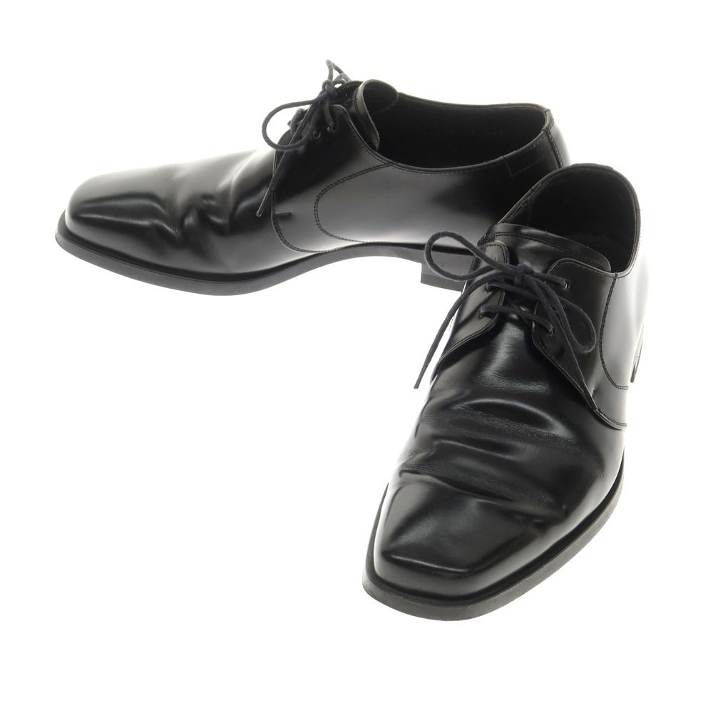 [Used] REGAL Leather Plain Toe Dress Shoes Black [24.5] [Condition Rank B] ​​[Men&