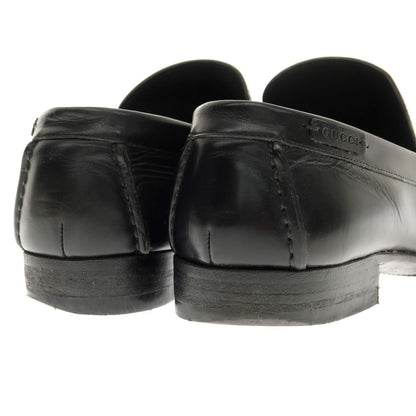 [Used] Gucci Leather Loafers Black [40 E] [Condition Rank C] [Men&