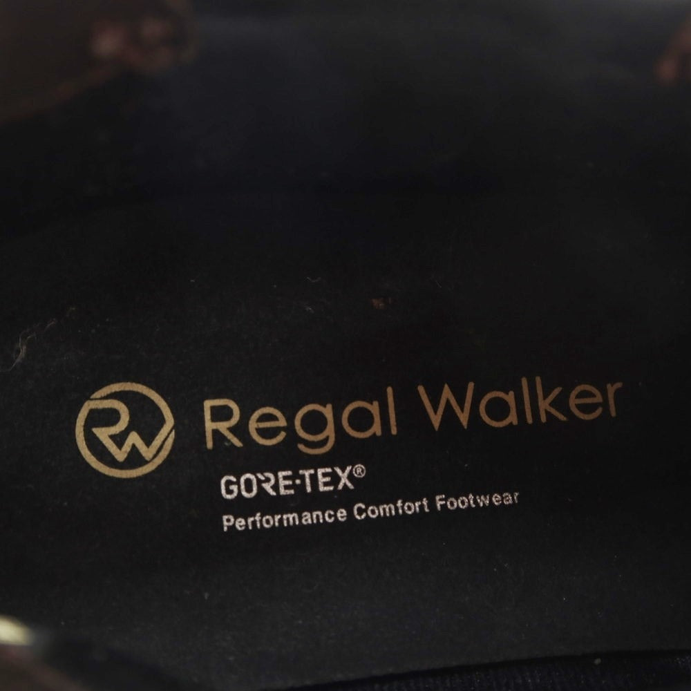 【中古】リーガル REGAL Walker ゴアテックス サイドゴアブーツ ブラウン【 24.5 】【 状態ランクA 】【 メンズ 】