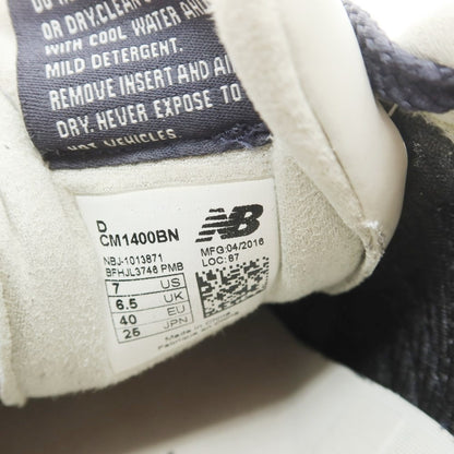 [Used] New Balance NEW BALANCE Beams special order CM1400BN suede sneakers navy [25] [Condition rank B] ​​[Men&