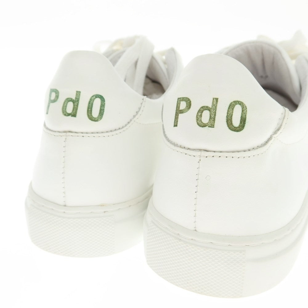 [Used] Pantofola dOro Leather Low-Cut Sneakers White [39] [Condition Rank A] [Men&