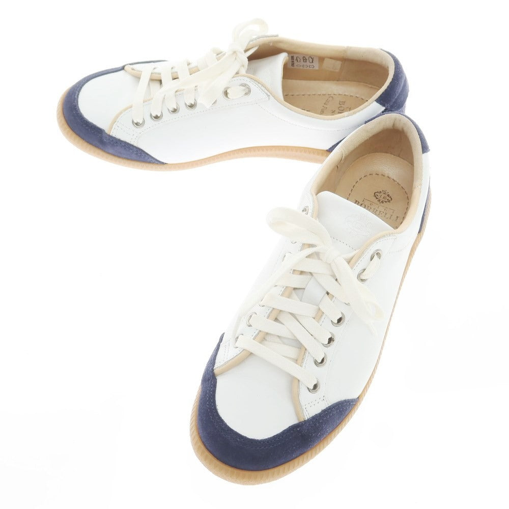 [Used] Luigi Borrelli sneakers
 White x Navy [40] [Condition Rank A] [Men&