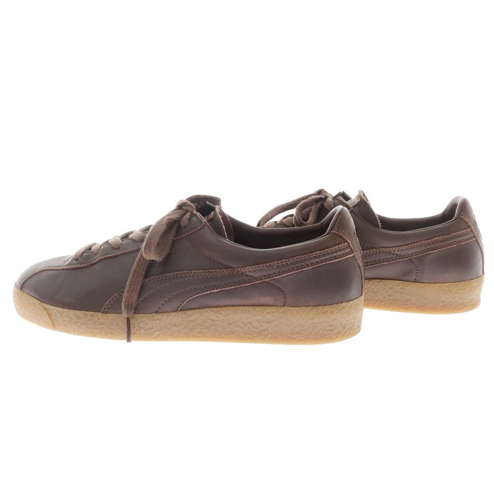 [Used] PUMA TE-KU Made in Italy Leather Sneakers Brown [39] [Condition Rank A] [Men&