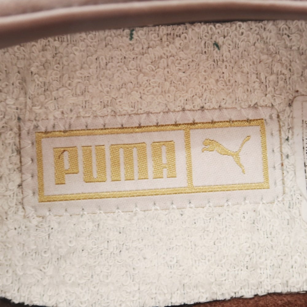 【中古】プーマ PUMA TE-KU イタリア製 レザー スニーカー ブラウン【 39 】【 状態ランクA 】【 メンズ 】