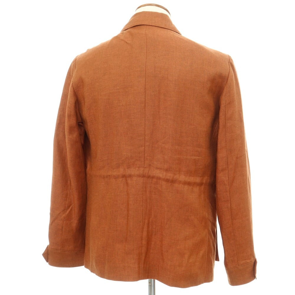 [Used] Banana Republic Linen Field Jacket Brick Brown [Size M] [BRW] [S/S] [Condition Rank A] [Men&