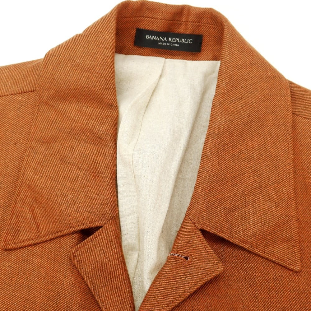 [Used] Banana Republic Linen Field Jacket Brick Brown [Size M] [BRW] [S/S] [Condition Rank A] [Men&