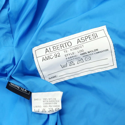 [Used] Alberto Aspesi GORETEX nylon mountain parka, blue [Size M] [BLU] [S/S] [Condition rank D] [Men&