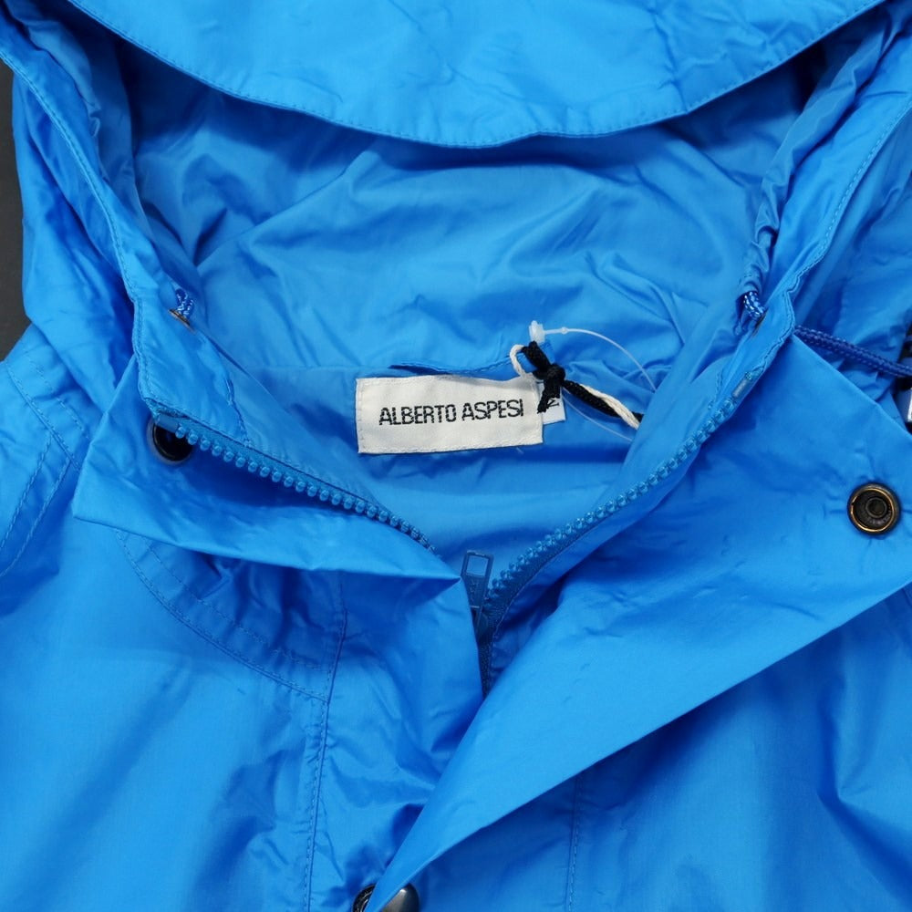 [Used] Alberto Aspesi GORETEX nylon mountain parka, blue [Size M] [BLU] [S/S] [Condition rank D] [Men&