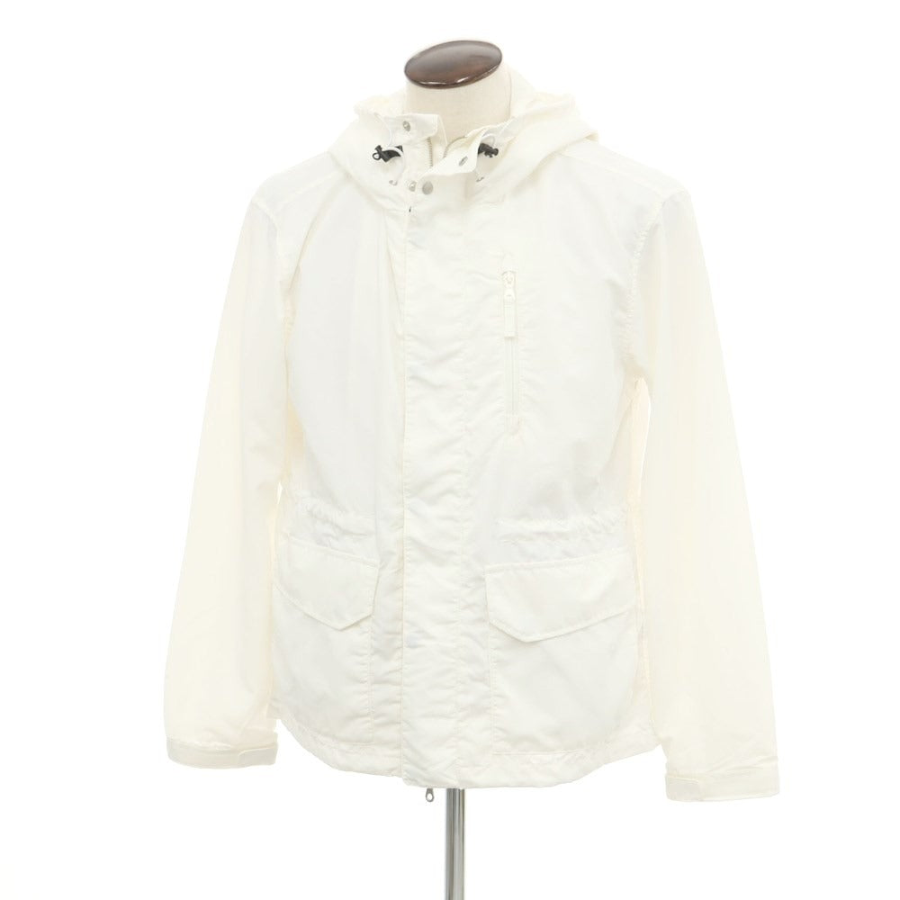 [Used] [Unused] Nano Universe Nylon Mountain Parka White [Size L] [WHT] [S/S] [Condition Rank S] [Men&