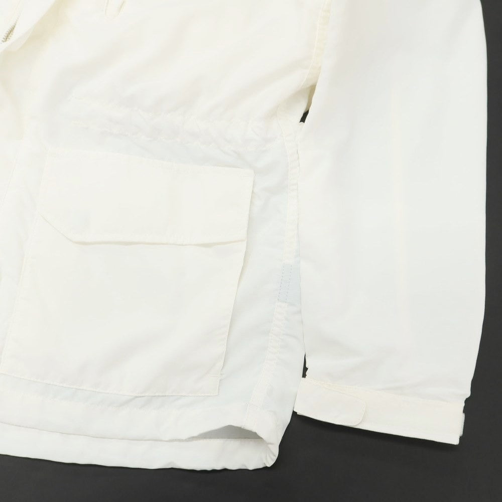 [Used] [Unused] Nano Universe Nylon Mountain Parka White [Size L] [WHT] [S/S] [Condition Rank S] [Men&