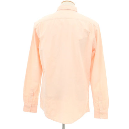 [Used] [Unused] LACOSTE Cotton Button-down Casual Shirt Salmon Pink [38] [Condition Rank S] [Men&