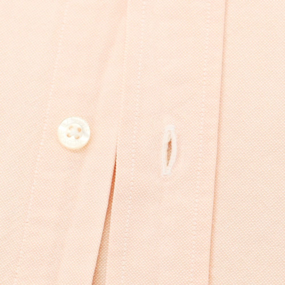 [Used] [Unused] LACOSTE Cotton Button-down Casual Shirt Salmon Pink [38] [Condition Rank S] [Men&