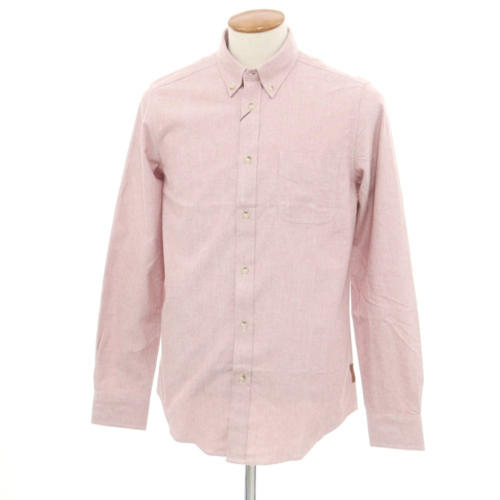 [Used] [Unused] Ben Sherman Cotton Button-down Casual Shirt Red [M] [Condition Rank S] [Men&