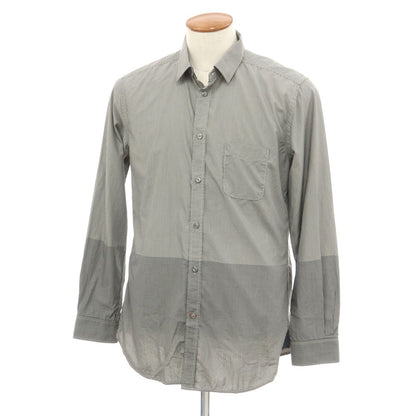 [Used] [Unused] Diesel DIESEL Cotton Semi-wide Collar Casual Shirt Gray [M] [Condition Rank S] [Men&