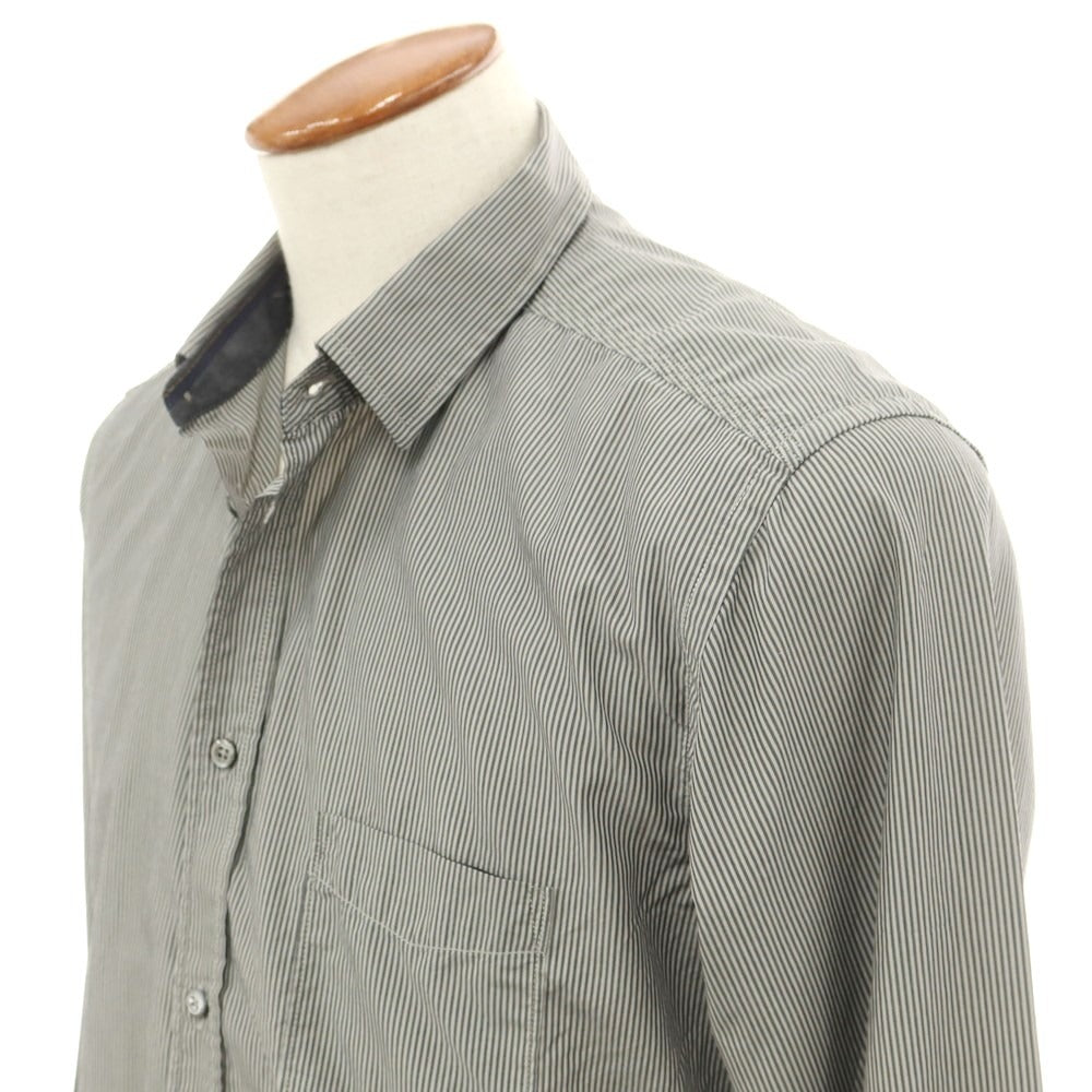 [Used] [Unused] Diesel DIESEL Cotton Semi-wide Collar Casual Shirt Gray [M] [Condition Rank S] [Men&