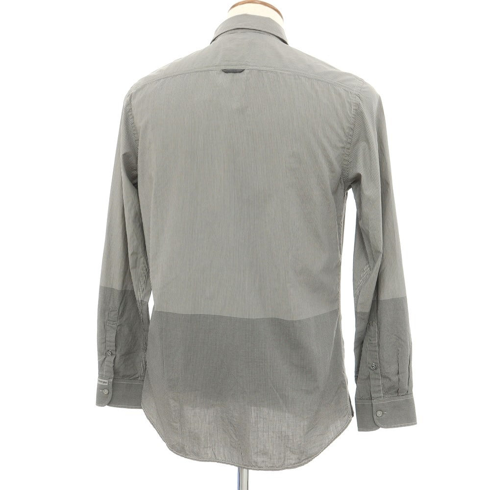 [Used] [Unused] Diesel DIESEL Cotton Semi-wide Collar Casual Shirt Gray [M] [Condition Rank S] [Men&