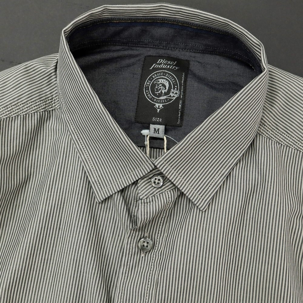 [Used] [Unused] Diesel DIESEL Cotton Semi-wide Collar Casual Shirt Gray [M] [Condition Rank S] [Men&