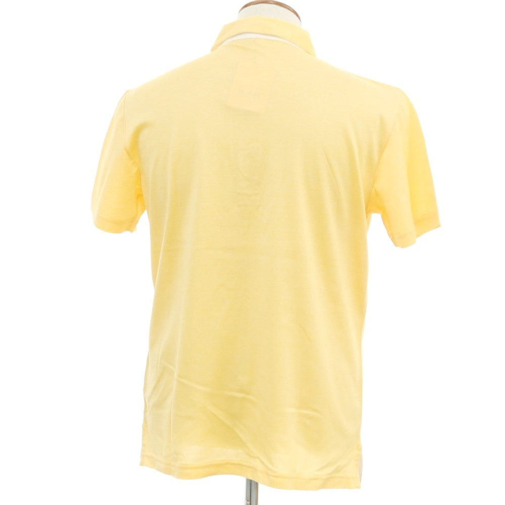 [Used] [Unused] Pal Zileri Cotton Short Sleeve Polo Shirt Orange Yellow [M] [Condition Rank S] [Men&