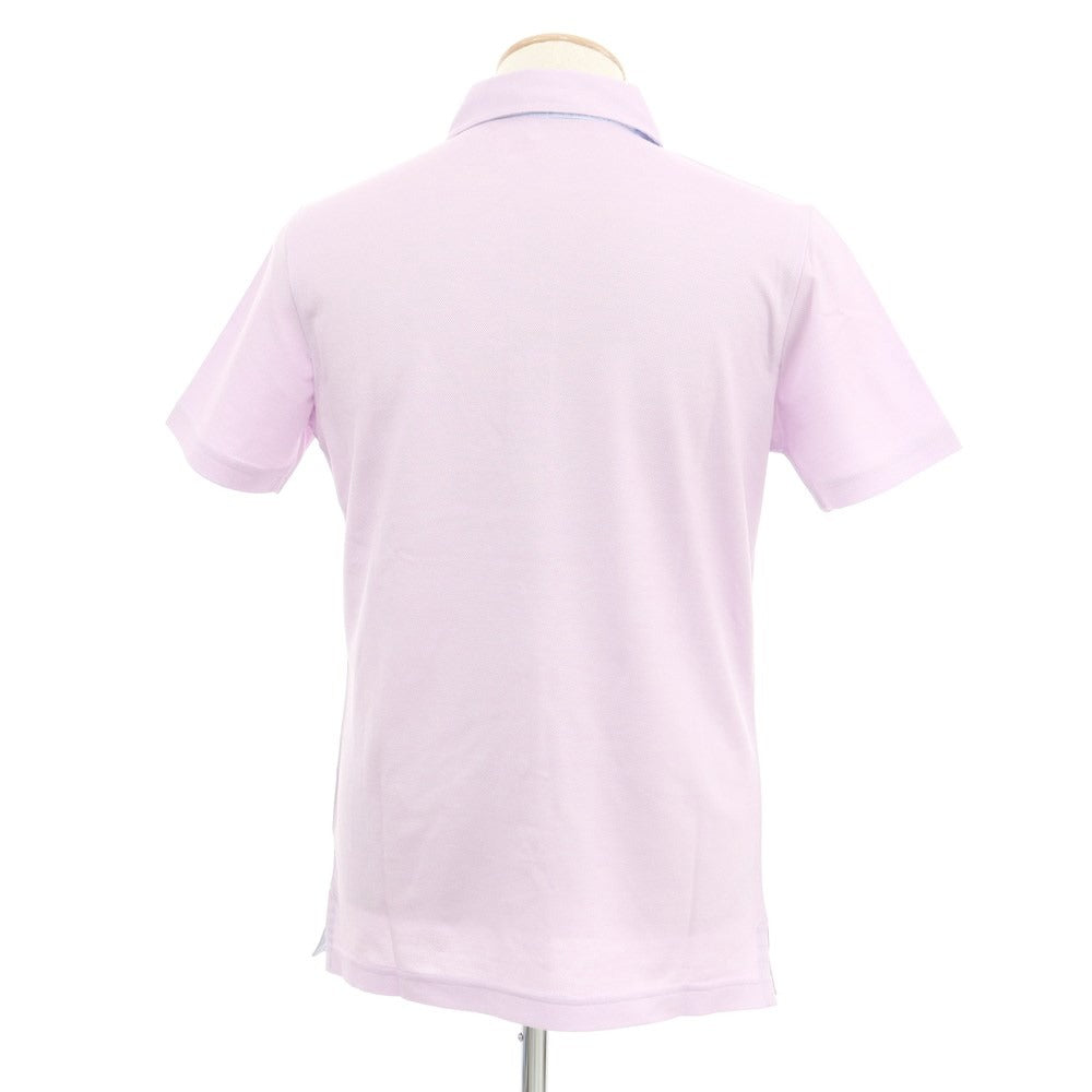 [Used] [Unused] Pal Zileri Cotton Short Sleeve Polo Shirt Lavender [S] [Condition Rank S] [Men&